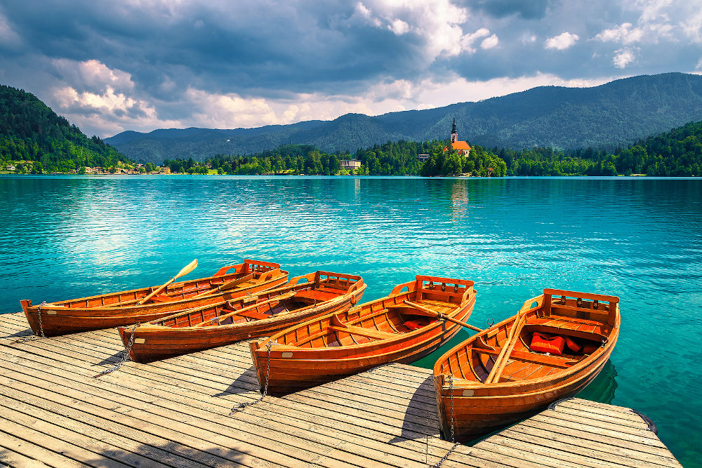 lake bled boats