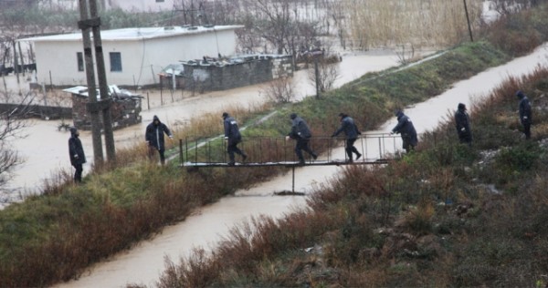 Floods in Lezhë, Albania, January 2016. Photo: Office of the Prime Minister