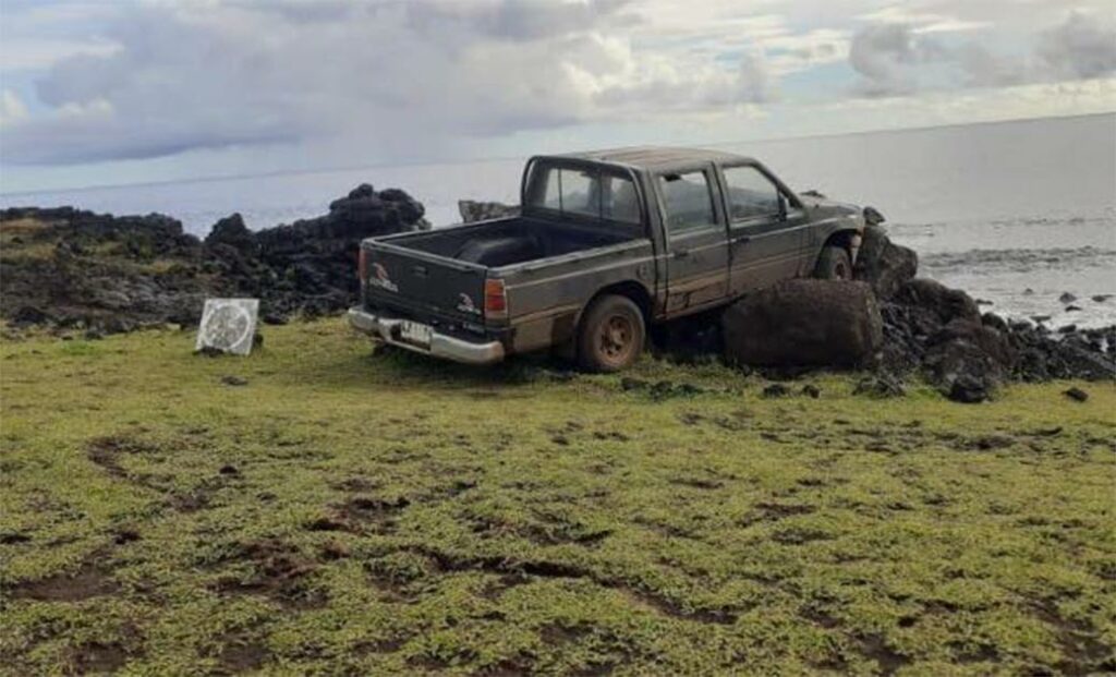 Truck Driver Destroyed Famous Easter Island Moai Statue