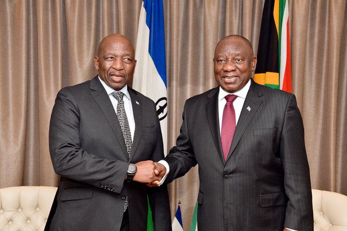 South Africa, Lesotho formalise elevation of bilateral relations during PM's visit