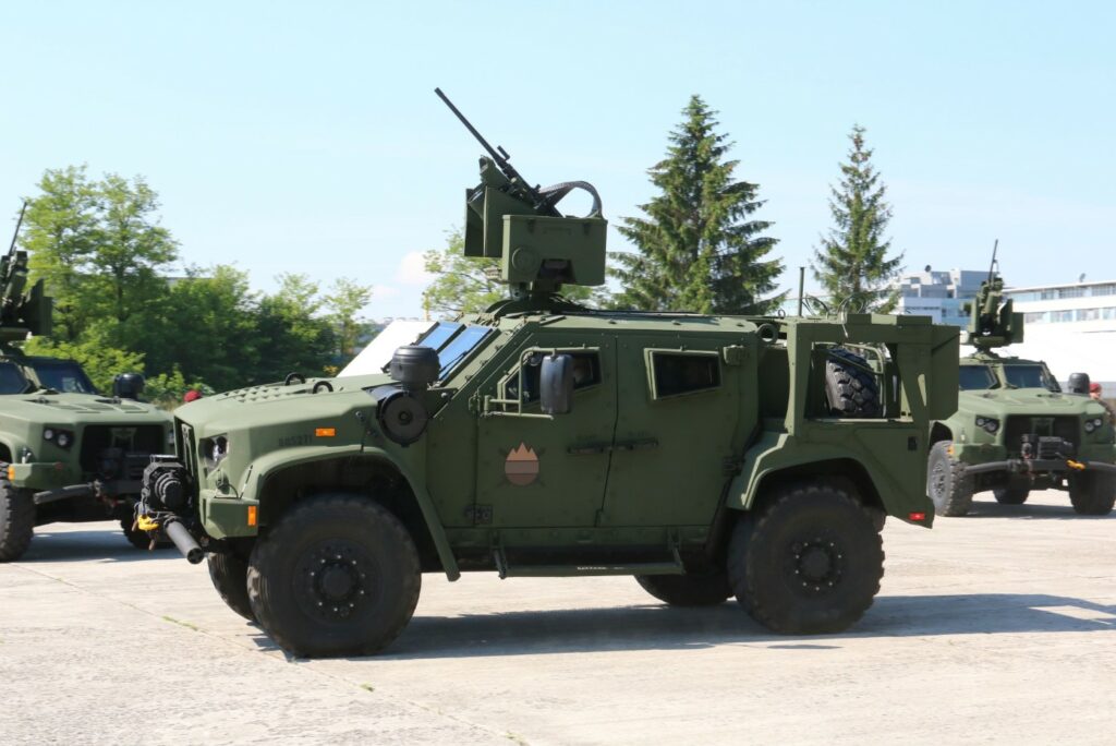 Slovenia signs up for 37 additional JLTVs