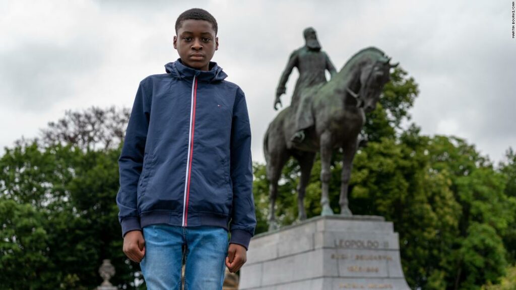 Belgium's King Leopold II has a 21st century nemesis. He's 14 years old