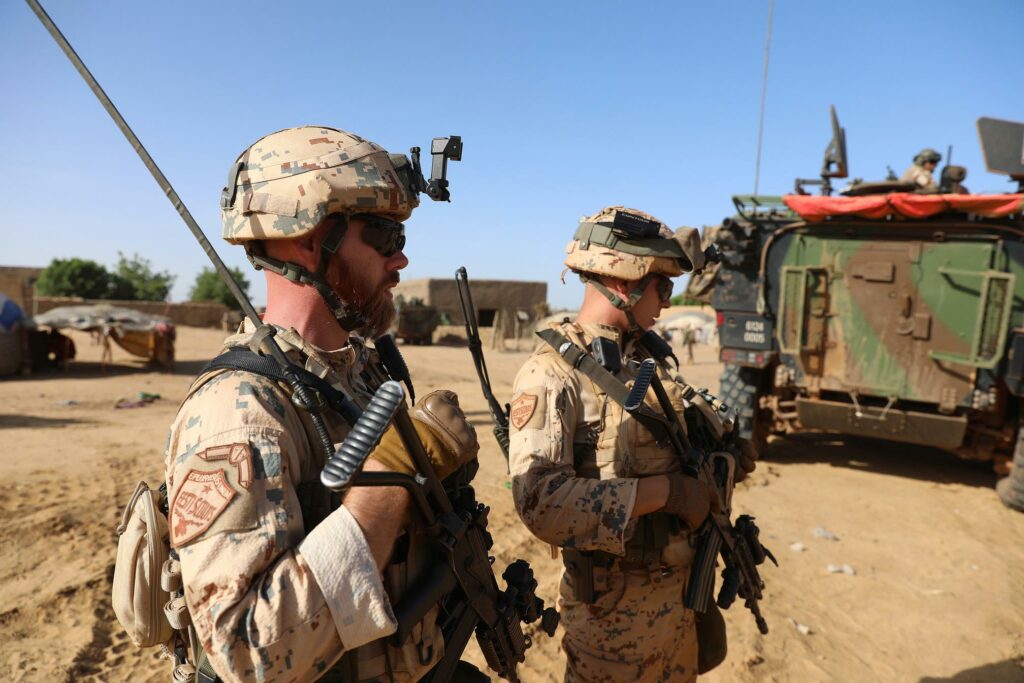 Estonia troops in Mali