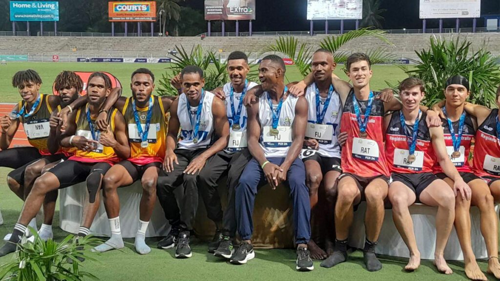 Fiji wins first gold in track event at Oceania Championship