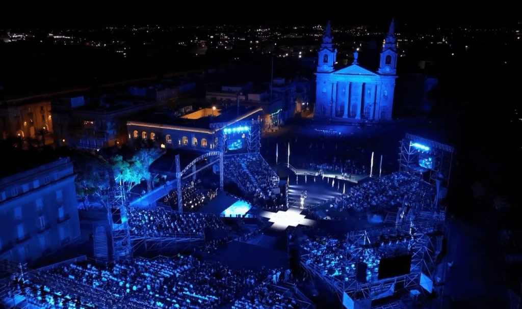 Malta 2023 officially began today with the Opening Ceremony at the Floriana Granaries ©GSSE Malta 2023