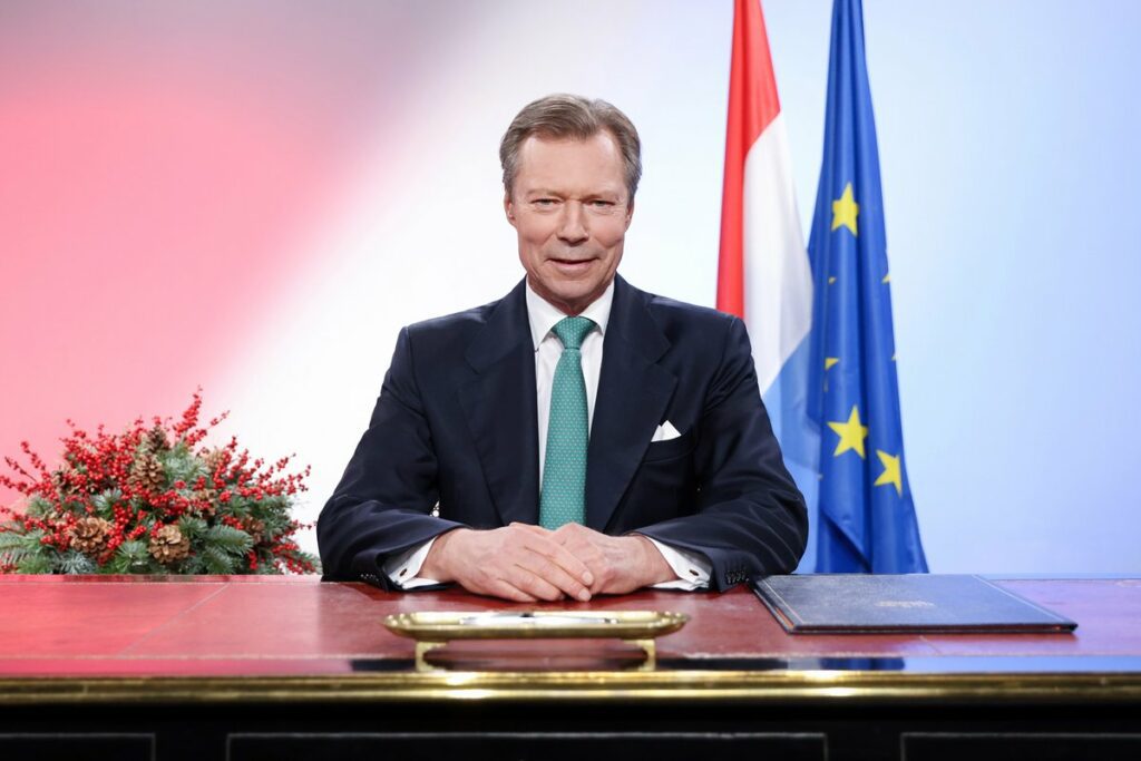 Grand Duke Henri talks about the pandemic and democracy in Christmas Eve address