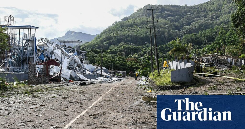 Huge explosion flattens buildings in the Seychelles – video | World news