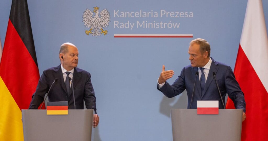 Poland’s Tusk rails at fractured defense planning in jibe at Germany’s Scholz – POLITICO