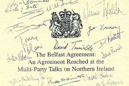 The Belfast Agreement of 1998 – another decade later