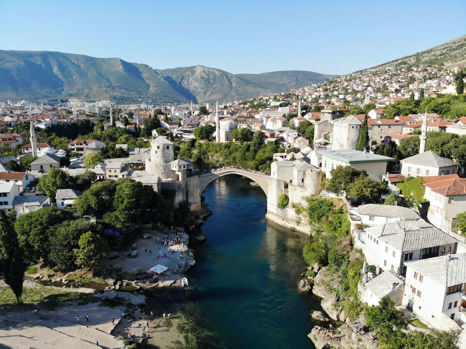 Mostar Townscape, Bosnia and Herzegovina
