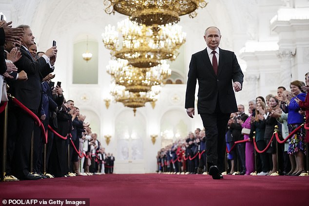 File photo. Vladimir Putin has threatened major war with Europe as tensions rise over Ukraine