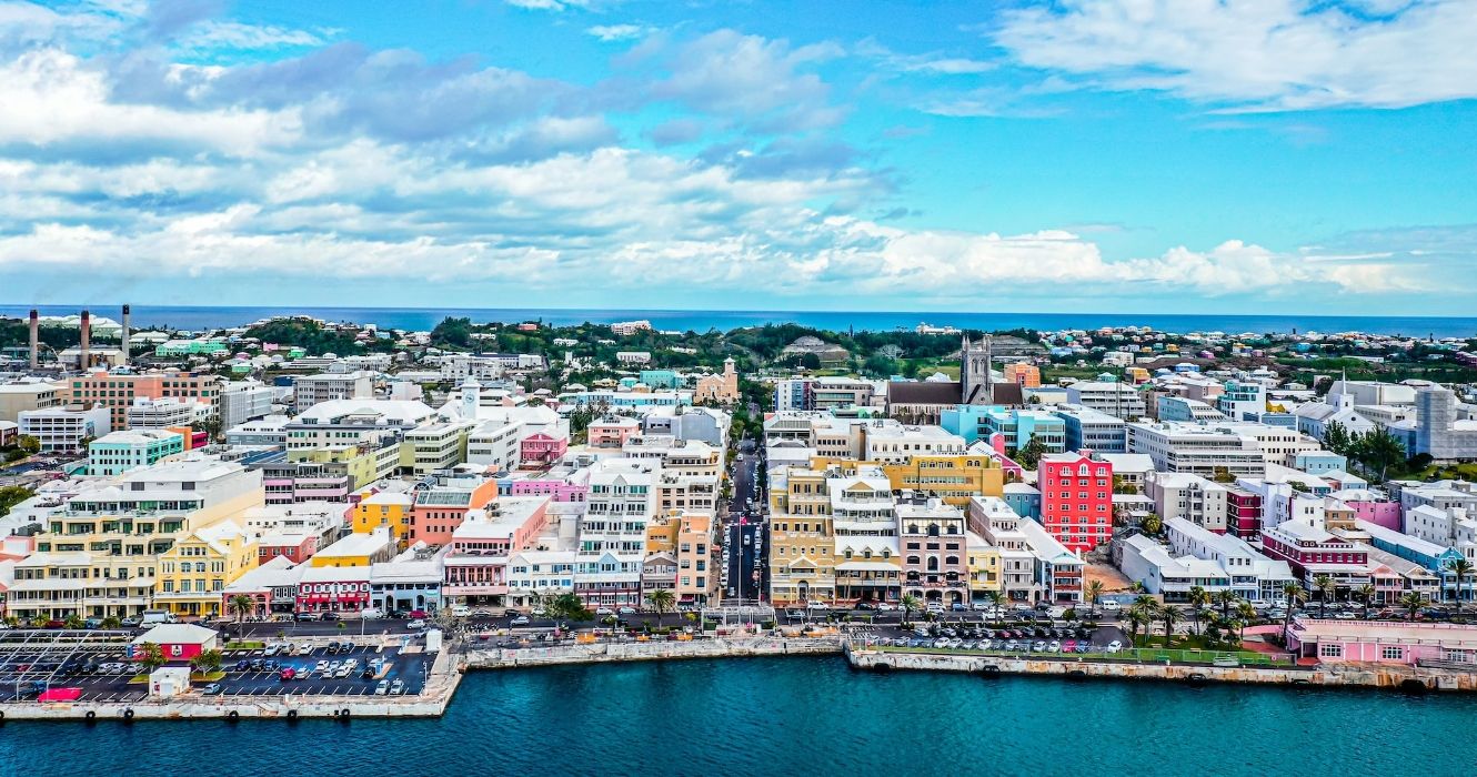 City view in Bermuda