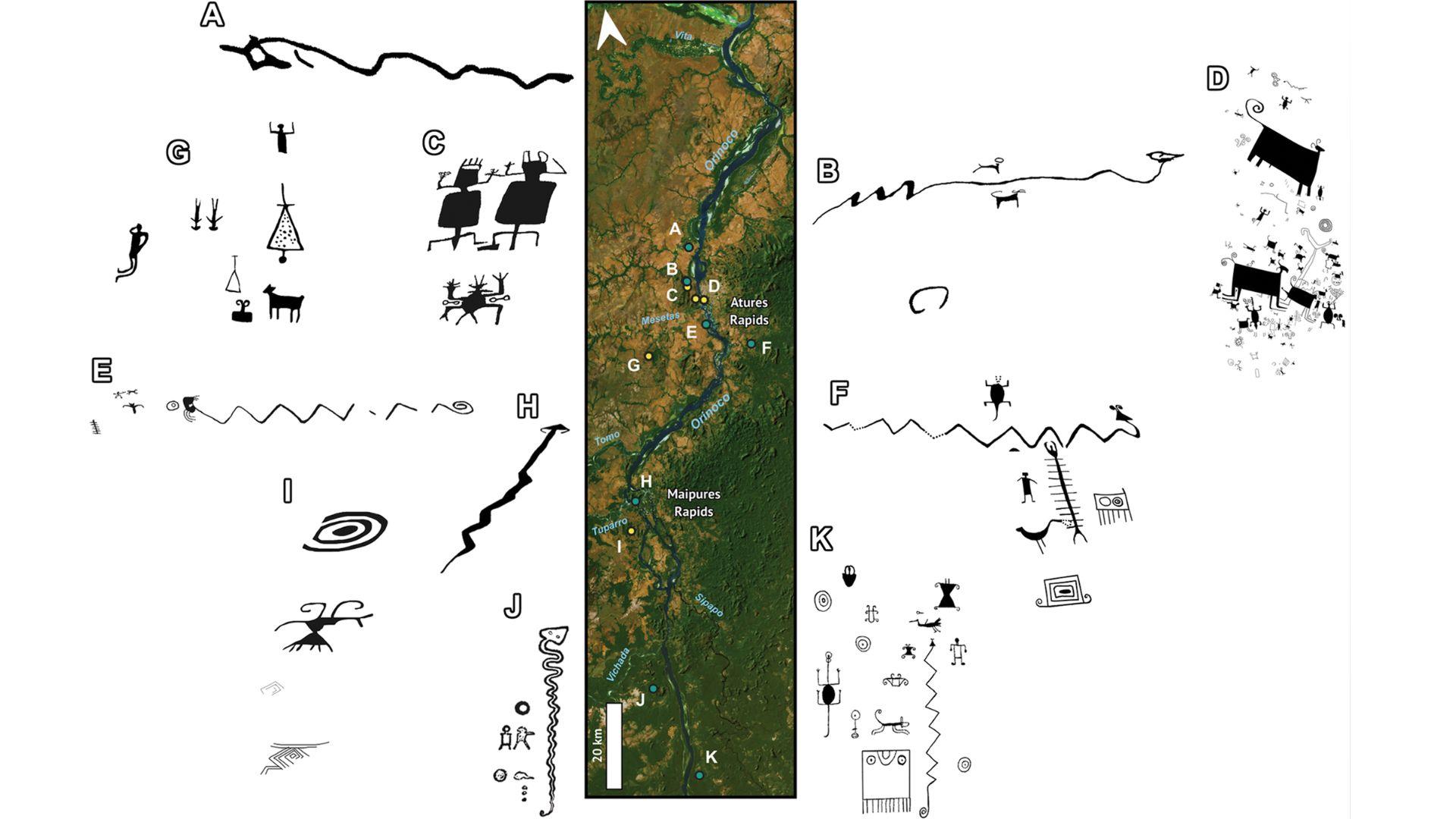 Atures rapids were a prehistoric cultural crossroads