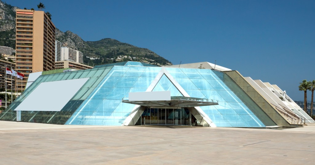 Grimaldi Forum and Convention Center in Monte Carlo, Monaco.