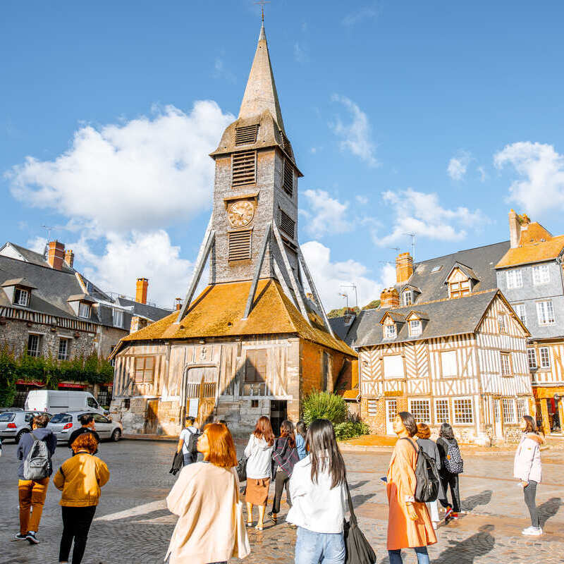 Wooden Church In Honfleur, Normandy, France, Northern Europe.jpg