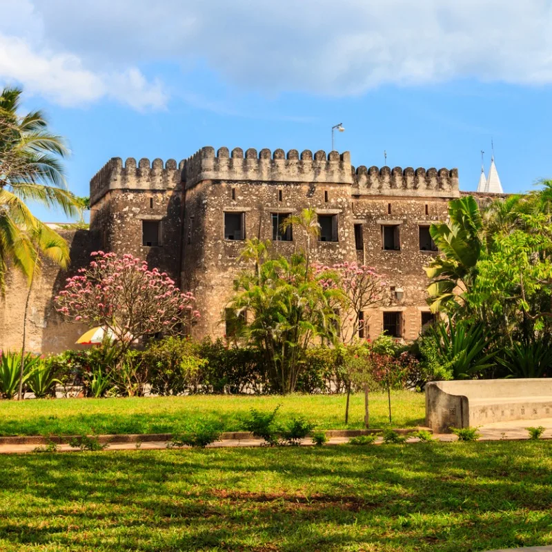 Arab Fort In Stone City, Zanzibar, Tanzania