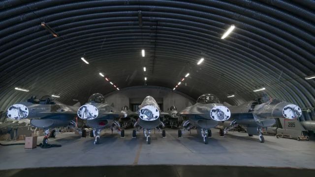 In Norway, 12 deeply modernized combat-ready F-16s are aging