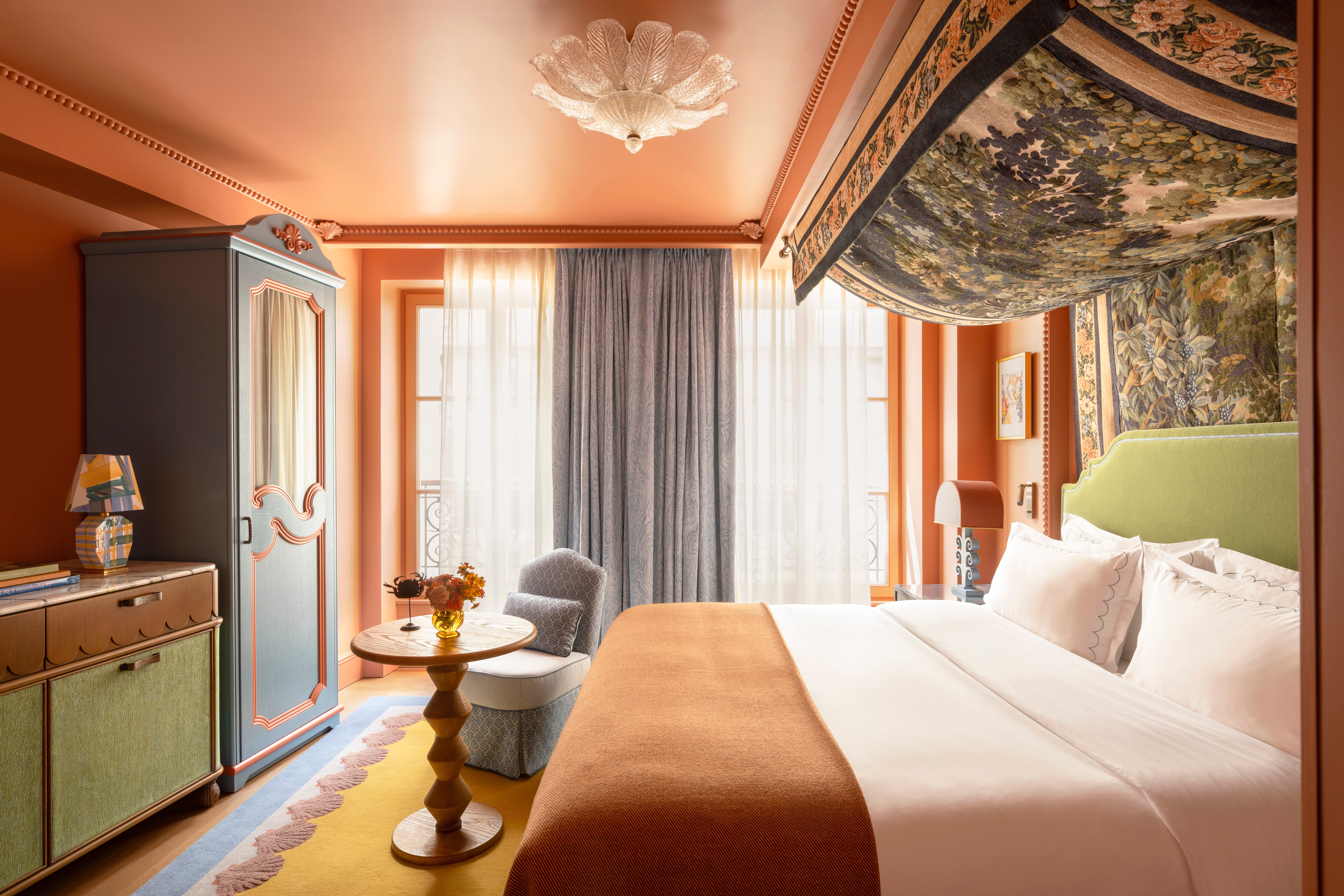Rooms at the Le Grand Mazarin feel palatial, stylish and very comfortable