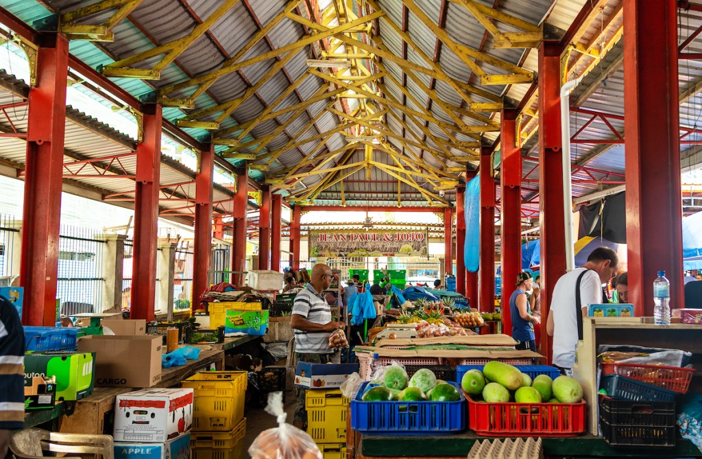 Sir Selwyn Selwyn-Clarke Market in the Seychelles.