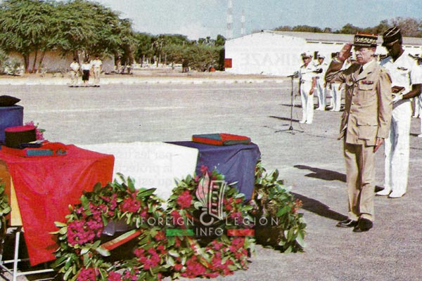 Quartier General Monclar - General Hanrion - Attack - Djibouti - 1987