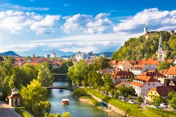 The pretty Slovenian capital, Ljubljana