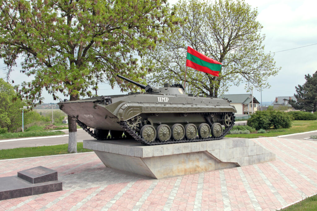 War Tank In Bender, Transnistria, A Breakaway State In Moldova, Eastern Europe.jpg