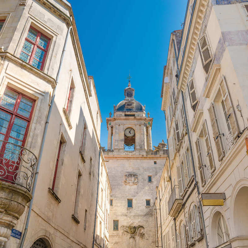 Grosse Horloge, Big Clock In La Rochelle, France, Europe