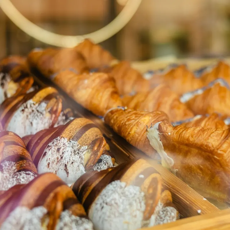 Pastries In A French Boulangerie, French Food, France