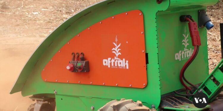 Malawi tests groundbreaking solar-powered African tractor