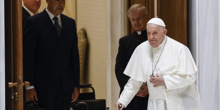 Pope Francis meets with relatives of victims of Beirut port explosion