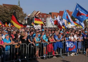 AfD becomes first far-right party to win German state election since 1945