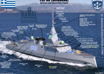 One of the Belharra-class digital frigates that Greece is adding to its arsenal – IslanderNews.com