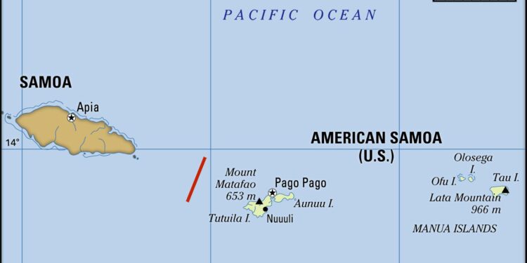 American Samoa’s sinking land speeds up sea level rise – PreventionWeb.net