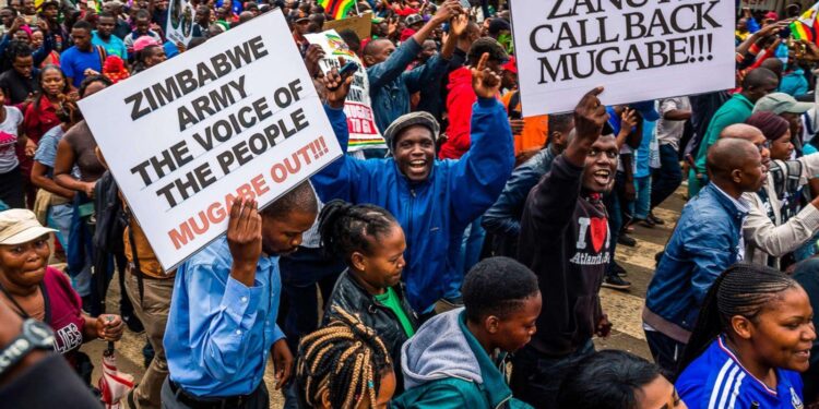Zimbabwe anti-Mnangagwa protest: 95 arrests after demonstration calling for president to resign – BBC