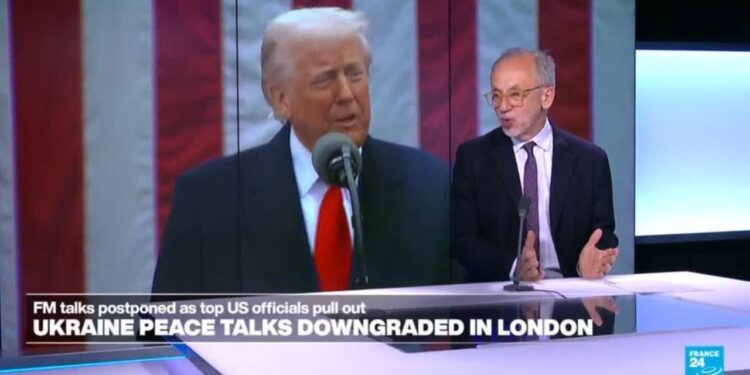 London peace talks at ministerial level postponed, UK says – Українська правда