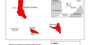 Burden of malaria in the Comoros, 1990–2021: findings from the global burden of disease study 2021 – Frontiers