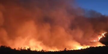 Large fires are burning on the slopes of South Africa’s famous Table Mountain – The Independent