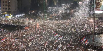 Serbian protest video falsely associated with pro-Traoré rally in Burkina Faso – FactCheckHub