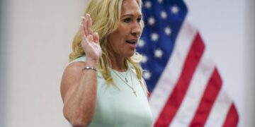 Don’t forget it’s America first, Marjorie Taylor Greene warns Trump – The Telegraph