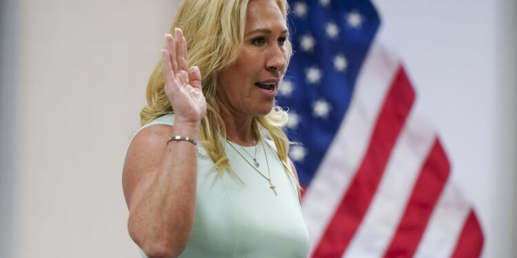 Don’t forget it’s America first, Marjorie Taylor Greene warns Trump – The Telegraph