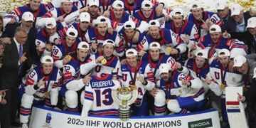 U.S. wins 1st worlds in 92 years, honors Gaudreau – ESPN