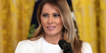 Melania Trump’s statue in native Slovenia cut off at feet, stolen – NewsNation