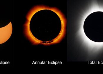 Timelapse: ‘ring of fire’ forms during solar eclipse at Easter Island – video – The Guardian