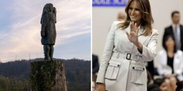 Police investigate disappearance of Melania Trump’s statue in her native Slovenia – AP News