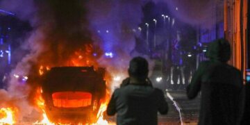 Six arrests made as trouble spreads across NI on second night of Ballymena violence – Belfast Telegraph