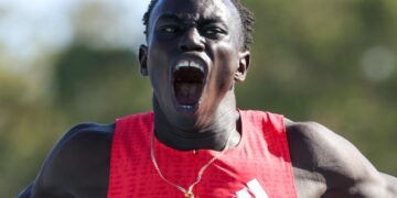 Gout Gout: Sprinter sets Australian record on senior international debut at Golden Spike – BBC