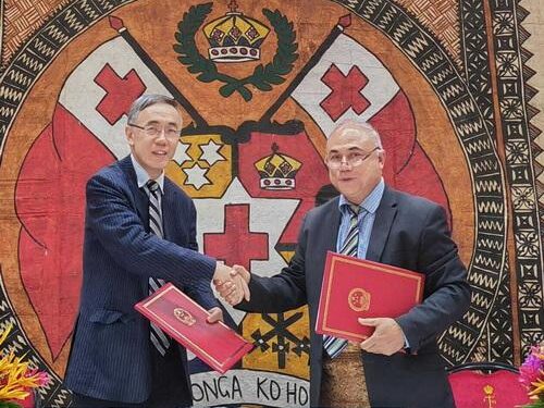 Chinese Ambassador to Tonga Liu Weimin Meets with Secretary General of the Tonga Red Cross Society – fmprc.gov.cn