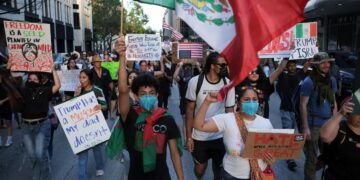 Anti-Trump Protest Organizers Send Message Ahead of ‘Free America’ Weekend – Newsweek