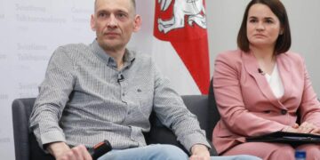 Belarus opposition leader Siarhei Tsikhanouski freed from jail after rare visit by top US envoy – Sky News