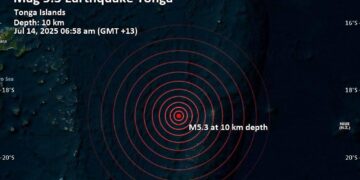 7.0 magnitude earthquake strikes off coast of Tonga, prompting tsunami warning – USA Today